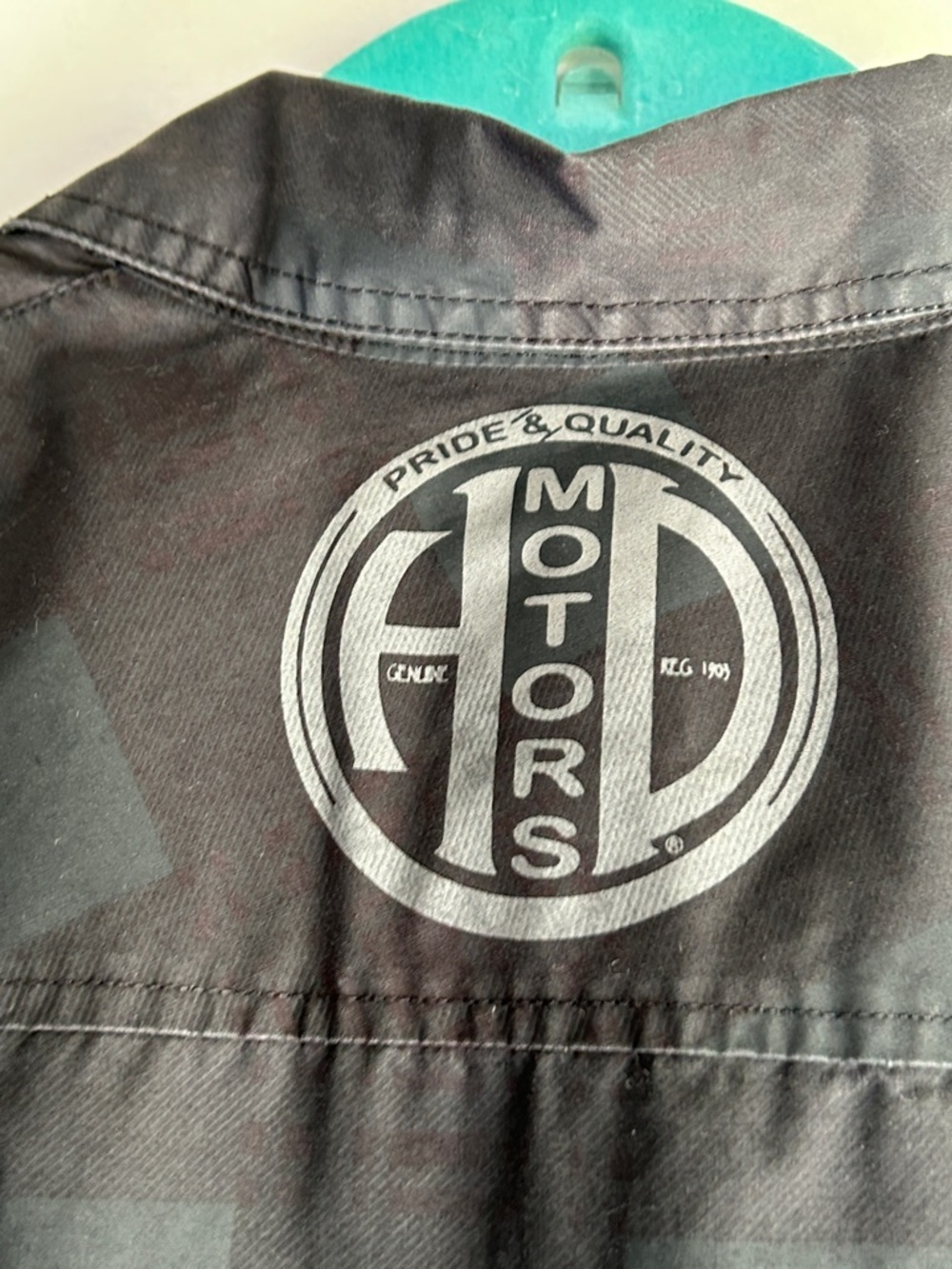 HARLEY DAVIDSON MENS BLACK LONG SLEEVE DUAL FLAP FRONT POCKETS SZ 2XL - Picture 9 of 12